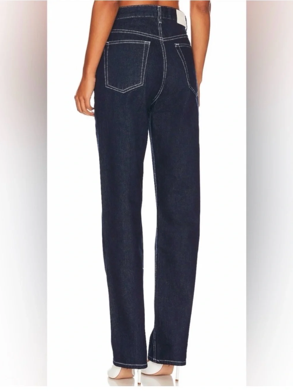 EB Denim high rise Straight-Leg Jeans 29 - Women's